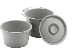 commode pail & lid