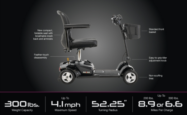 go go ultra x 4 wheel scooter