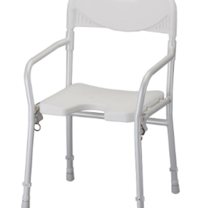 foldable shower chair with back