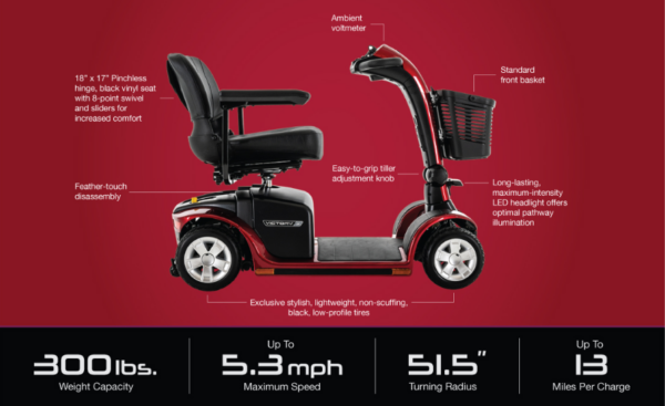 victory 9 4 wheel scooter